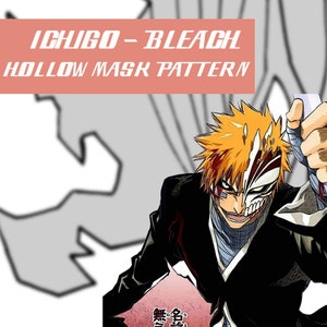 Ichigo's Red Hollow Mask Bleach 1:1 Scale Cosplay Replica Neptune Trading