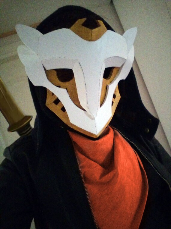 Ekko Mask Pattern - Arcane - Etsy