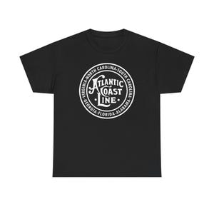 Atlantic Coast Line Railroad  - North Carolina - South Carolina - Virginia - Florida - Alabama - Georgia Unisex Heavy Cotton Tee