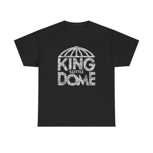 Retro Throwbackmax The Kingdome 1976 Football Classic Cut, Premium Tri-Blend Tee Shirt - Past Home of Your Seattle Unisex Heavy Cotton Tee