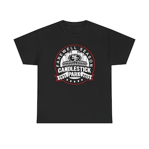 Throwbackmax Candlestick Park 1960 Football   - Heavy Cotton Tee