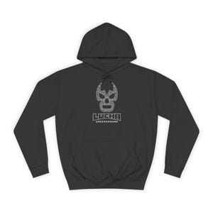 Movie, TV Show, T-Shirt, Video Games, Lucha Libre, Lucha Libre Logo, Wrestling, Lucha Libre T-Shirt Gift Unisex College Hoodie