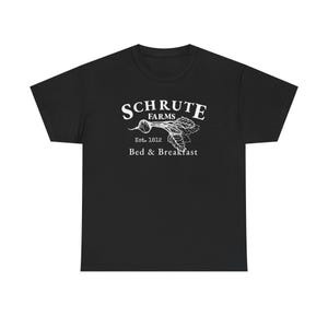 Schrute Farm,Unisex tshirt,Scronton Pennsylvania est 1912,the office tv show, the office,michael scott,dwight schrute, Heavy Cotton Tee