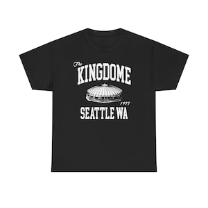 Retro Throwbackmax The Kingdome 1976 Football Classic, Premium Tri-Blend Tee Shirt - Past Home of Your Seattle Unisex Heavy Cotton Tee