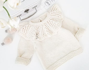 Baby Sweater Knitting Pattern- Baby Knitting Pattern- Sweater Knitting Pattern- Instant Download PDF