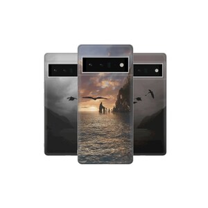 Flying Dragon Telefoonhoesje Fantasy tale Cover voor Pixel 9 8 8 pro 7 7A 7 pro 6A 6 pro iPhone 16 15 14 13 12 11 Samsung S23 S22 A73 A53 A14 S24