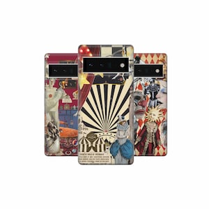 Clowns entertainment Phone Case Laughter performance Cover for Pixel 9 8A 7 Pro Samsung S24 S23 FE A25 A15 iPhone 16 15 14 13 SE