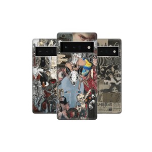 Creepy eye Phone Case Weird gore Cover for Pixel 9 8 8 pro 7 7A 7 pro 6A 6 pro iPhone 16 15 14 13 12 11 , Samsung S23 S22 A73 A53 A14S24