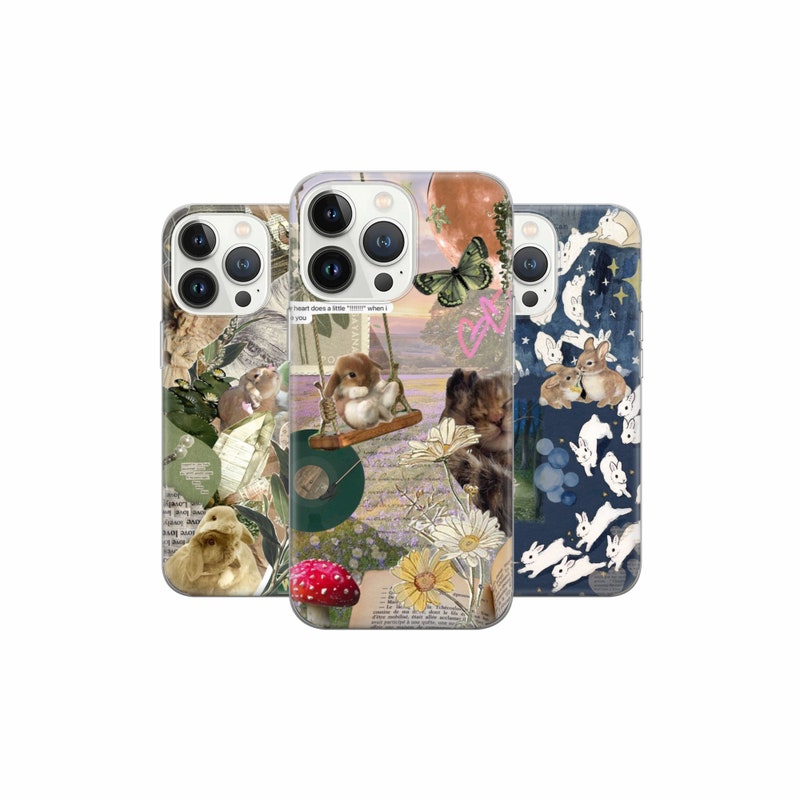 Rabbit Phone Case - Etsy