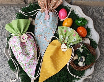 Carrot bag, carrot bag, carrot bag fabric, carrot Easter gift bag, packaging Easter gifts, Easter decoration, carrot bag