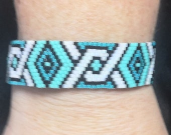 Miyuki bead pattern bracelet