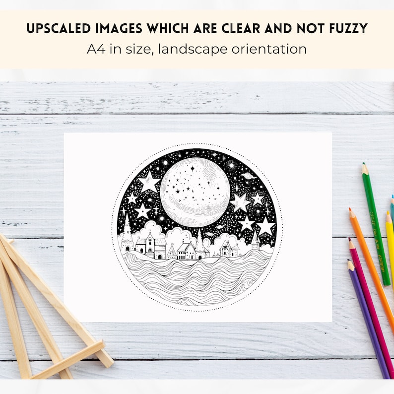 Circular Celestial Coloring Pages, Sun Coloring, Moon Coloring, Stars Coloring, Planet Coloring, Galaxy Coloring, Sun Moon Star Coloring, Mystical Coloring, Adult Coloring Pages, Adult Coloring, Adult Coloring Digital Download.