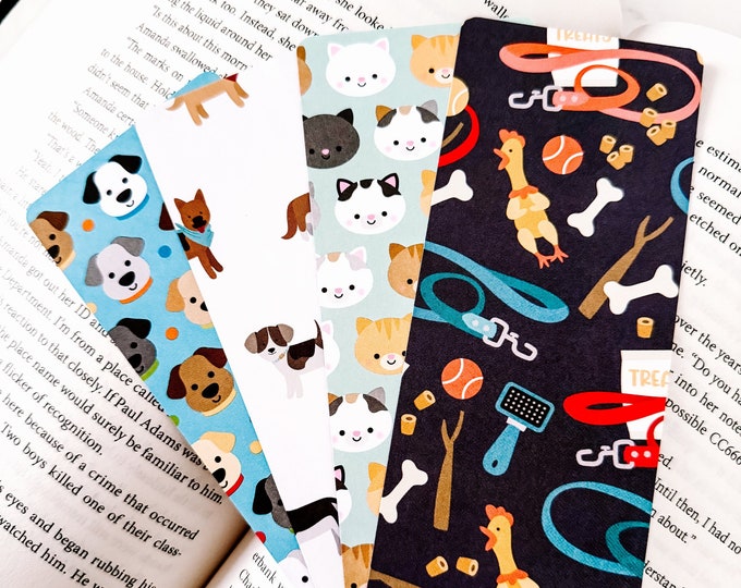 Pet Bookmarks | Dog Bookmarks | Cat Bookmarks
