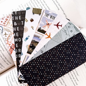 Passport Adventures | Travel Bookmarks | Vacation Bookmarks | Stocking Stuffers