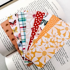 Summer Boho Bookmarks | Boho Bookmarks | Patterned Bookmarks |  Bookmarks | Bookish Goods | Pretty Bookmarks | Handmade Gifts | Book Gifts