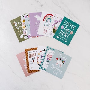 Easter 3 x 4 inch Bookmarks | Spring Bookmarks | Bookmarks | Fun Bookmarks | Handmade Bookmarks | Laminated Bookmarks | Reader Gifts