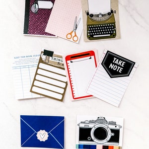 Writer 3 x 4 inch Bookmarks | Spring Bookmarks | Bookmarks | Fun Bookmarks | Handmade Bookmarks | Laminated Bookmarks | Reader Gifts