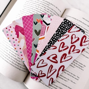 Heart Bookmark | Valentines Day | Heart Bookmarks | Handmade Gifts | Anniversary | Valentine’s Day | Elegant | Pretty Bookmarks