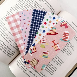 Celebration Bookmarks | Floral Bookmarks | Patterned Bookmarks |  Bookmarks | Bookish Goods | Pretty Bookmarks | Handmade Gifts | Book Gifts
