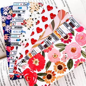 Life Saver Bookmarks | Nurse Bookmarks | Medicine Bookmarks | Floral Bookmarks | Firefighters | Occupation Bookmarks | Stocking Stuffers