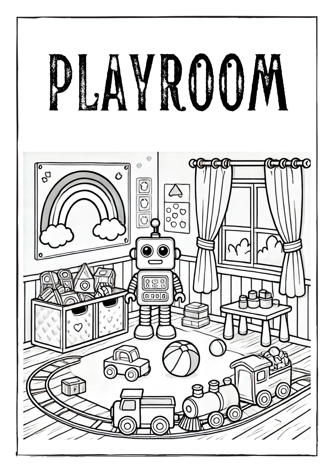 Cozy Home Coloring Book, Cozy Home Coloring Book, Kids Coloring Book ...