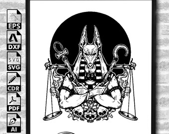 Pharaoh Skull SVG Ancient Egypt SVG Egyptian Religion SVG Tomb ...