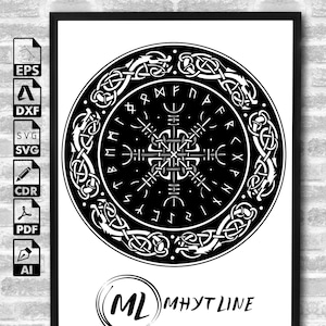 Viking / Celtic SVG bundle, celtic knot svg, celtic tree of life svg, laser cut files, nordic svg, Celtic tree svg, Instant Download