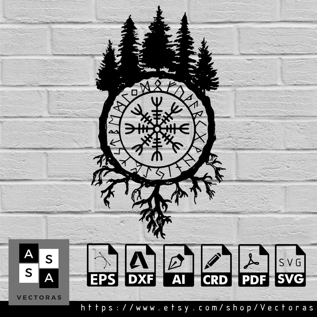 Celtic Runes Vector Files / Viking Silhouette / Viking Pattern / Viking ...