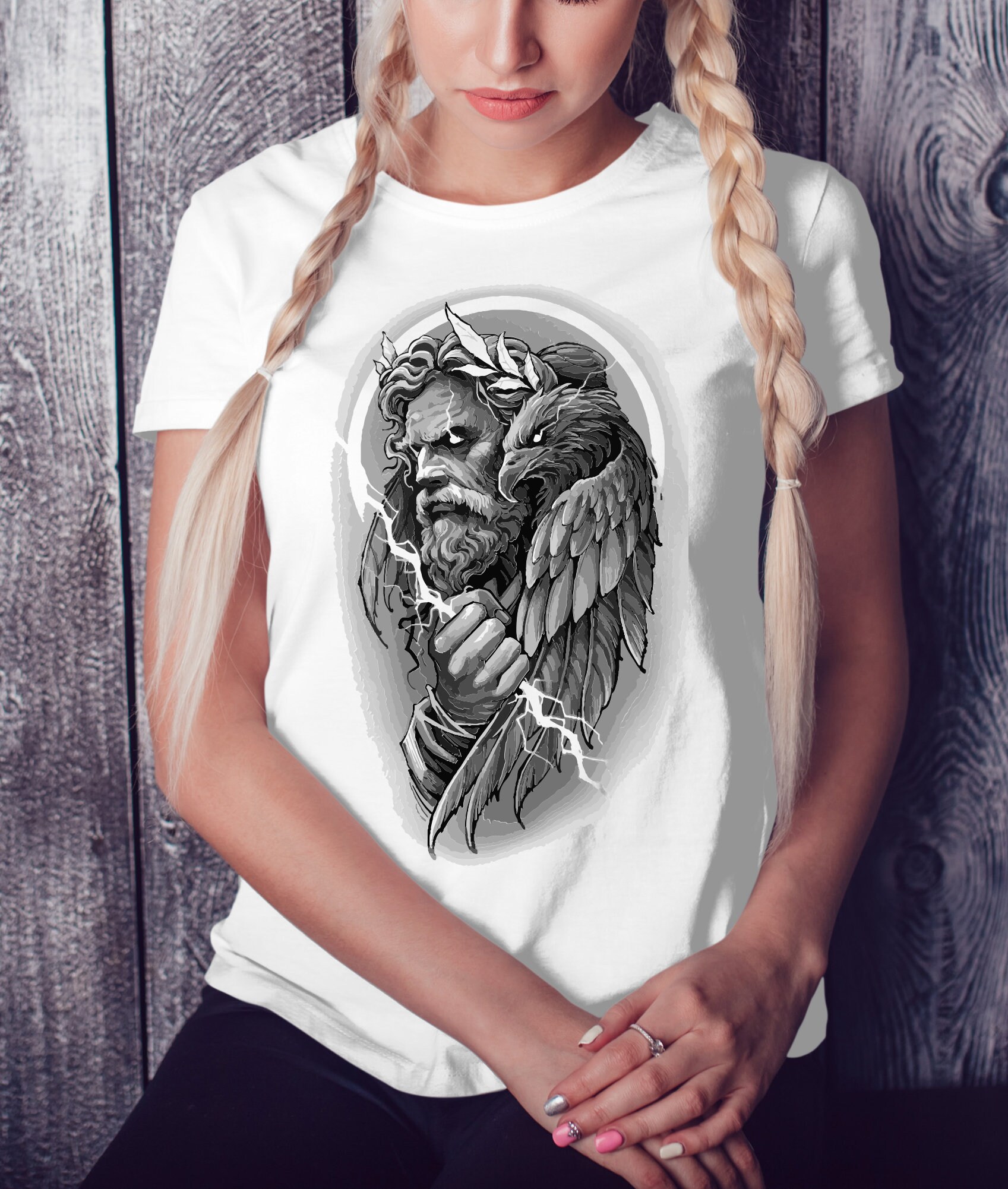 Herren Kapuzenpullover Nordmänner Odin Wotan Hoodie – Blutrot Mit Runen In S Bis 5XL