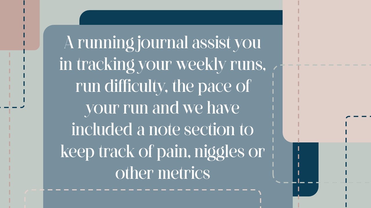 Printable Running Log Template, Printable Running Journal,running ...