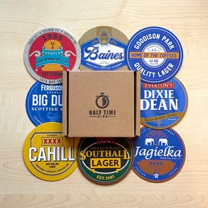 Everton Football Beer Mat Coasters The Perfect Gift or Present For Any Everton Fan imagem 2