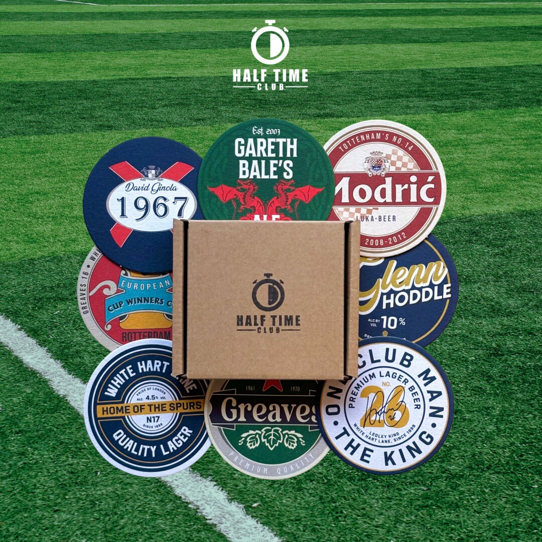 Tottenham Football Beer Mat Coasters the Perfect Gift or Present for