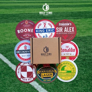 Manchester United Football Beer Mat Coasters Perfect Gift or Present For Any Man U Fan image 10