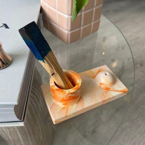 Palo Santo and Incense Stick Holder | Fit for Sandal | Meditation Gift for Spiritual People | Yoga Lovers Decoration