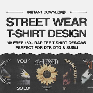 T-shirt Streetwear Design, Urban T-shirt Design, Premium T-shirt Design, T-shirt Print Design, Kleding Print Design, DTG, DTF, Subli