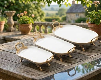 WL 1895 Wong Lee Porcelain Bowl and Bronze,luxurious Large Bowls