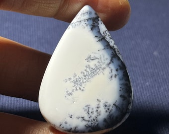 High Quality Dendrite opal gemstone Dendrite opal cabochon loose stone (39x29x4 mm Cts 44.30 Code AD-958