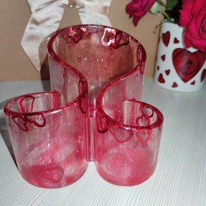 3-department organizer in resin