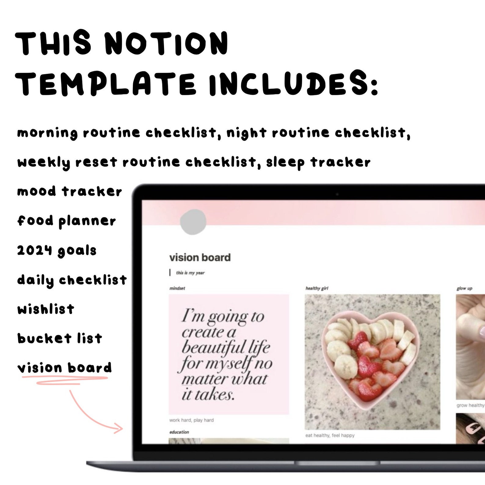 Coquette Notion Template All in One, Pink, Girly, Aesthetic, 2024, Cute Coquette Notion Template All in One, Pink, Girly, Aesthetic, 2024, Cute