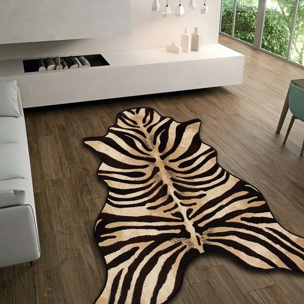 Zebra Hide Rug, Animal Post, Zebra Pattern, Skin Rug, Bedroom Rug, Animal Pattern, Popular Carpet, Home Decor Rug, Popular Rug, Area Rug