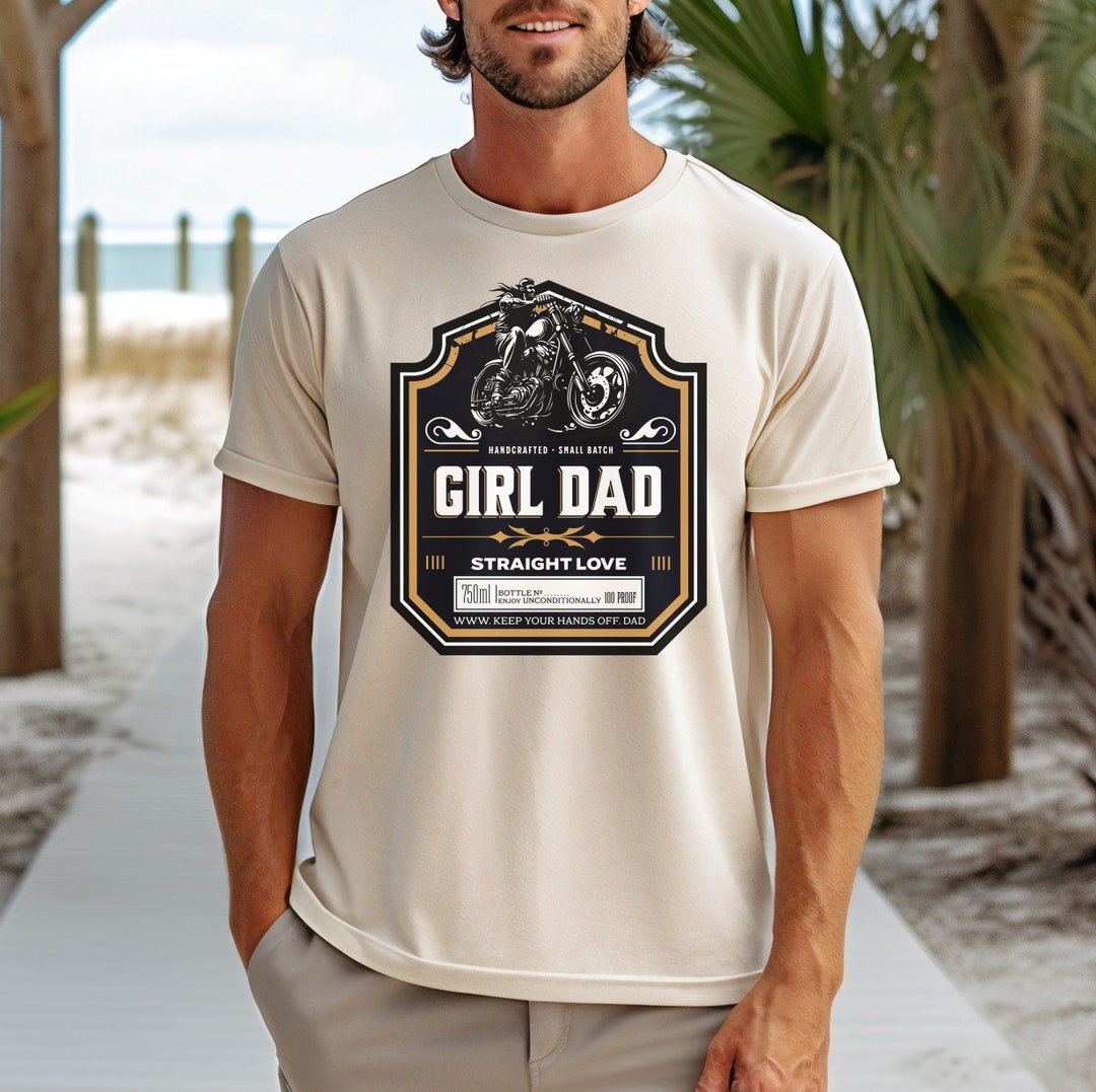 Girl Dad Shirt Motorcycle Shirt Dad of Girls Shirt Biker Etsy