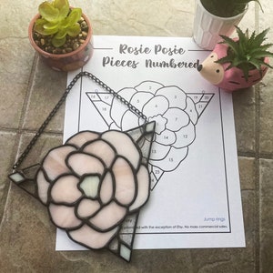 Patron - attrape-soleil Rosie Posie
