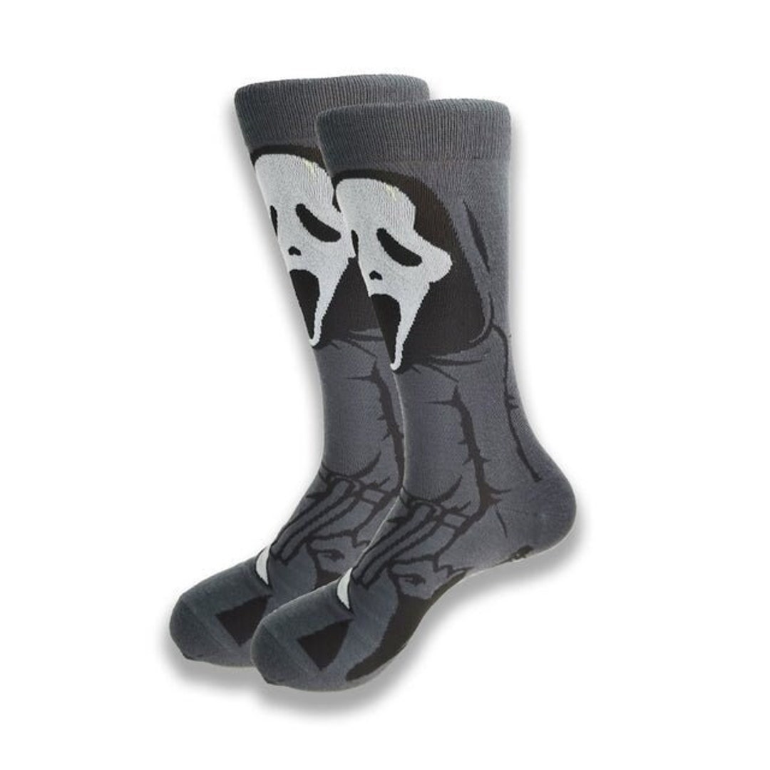 Scream's Ghostface Horror Socks Etsy
