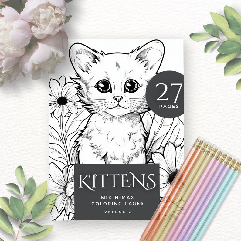 27 Color Pages 27 Coloring Pages Kittens Coloring Pages Printable Coloring Activities ...