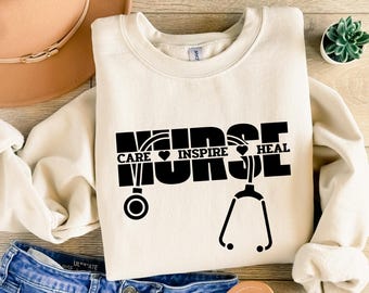 Nurse SVG PNG, Graduation Gift, T-Shirt Design (Digital Download)
