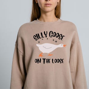 Silly Goose On The Loose PNG, silly goose Goose Png, Adult Humor Png, Funny Goose Png, Digital download