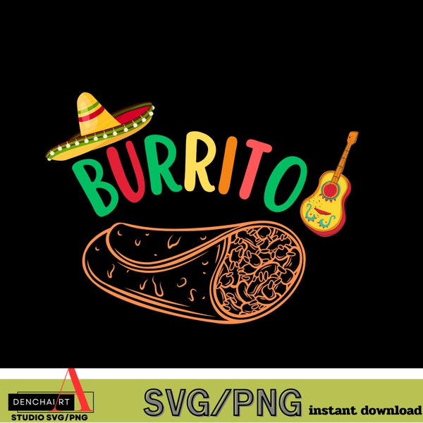Cinco de Mayo png, Burrito Tacos svg png design, Burrito Tacos Shirt,trippy png,Groovy Hispanic png,cinco de mayo party,taco Tuesday,Festive