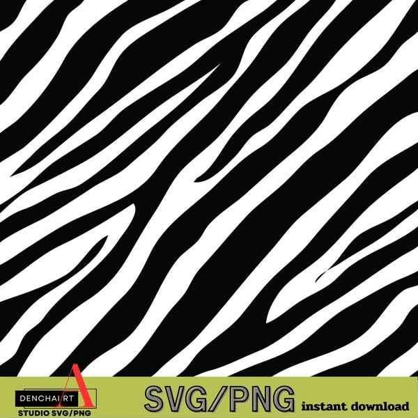 Zebra Print Svg, Zebra Stripes, Zebra Skin Lines, Animal Print Pattern. Cut File Cricut, Png  Vector, Stencil, Vinyl.