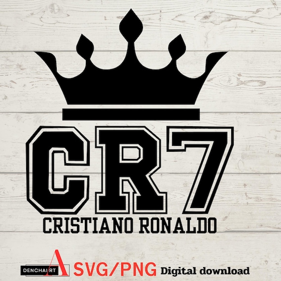 Cristiano Ronaldo SVG PNG | Cristiano Ronaldo CR7 Clipart | Cristiano Ronaldo Portugal Real Madrid | Football SVG | Soccer png
