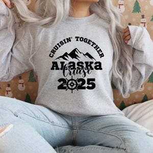 Crociera in Alaska 2025 SVG: Progetti per vacanze in famiglia (download digitale)